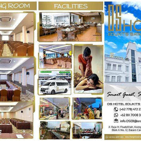 Os Hotel Edukits Fka Venesia Hotel Batam Eksteriør bilde