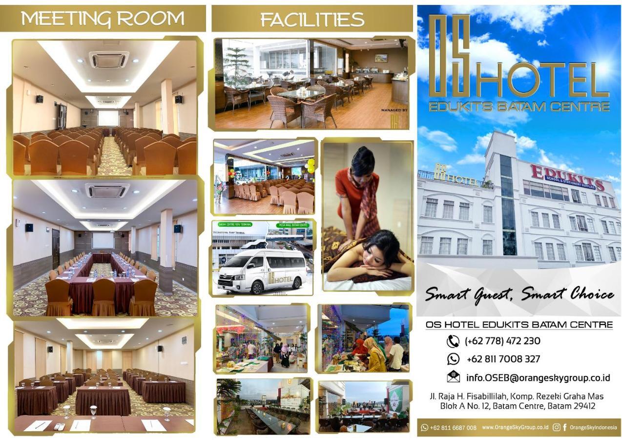 Os Hotel Edukits Fka Venesia Hotel Batam Eksteriør bilde